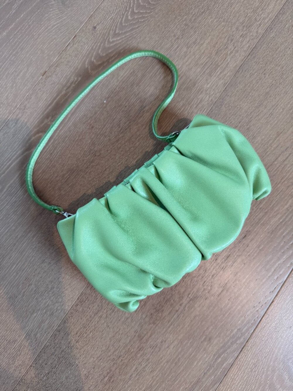 Staud BEAN BAG green pistachio mini bag